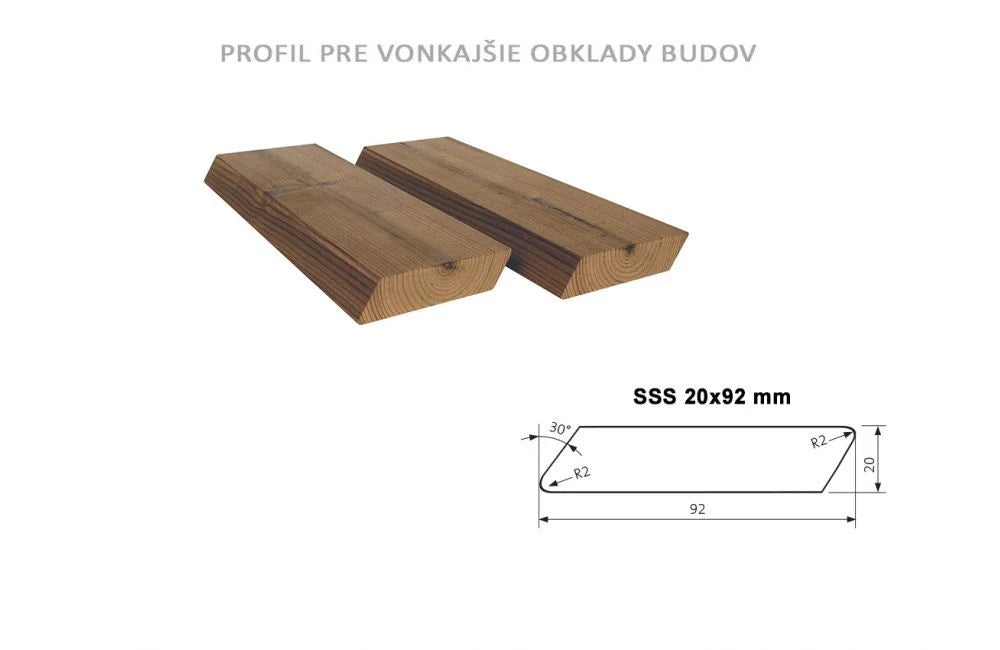 Rhombus SSS 20x92 mm