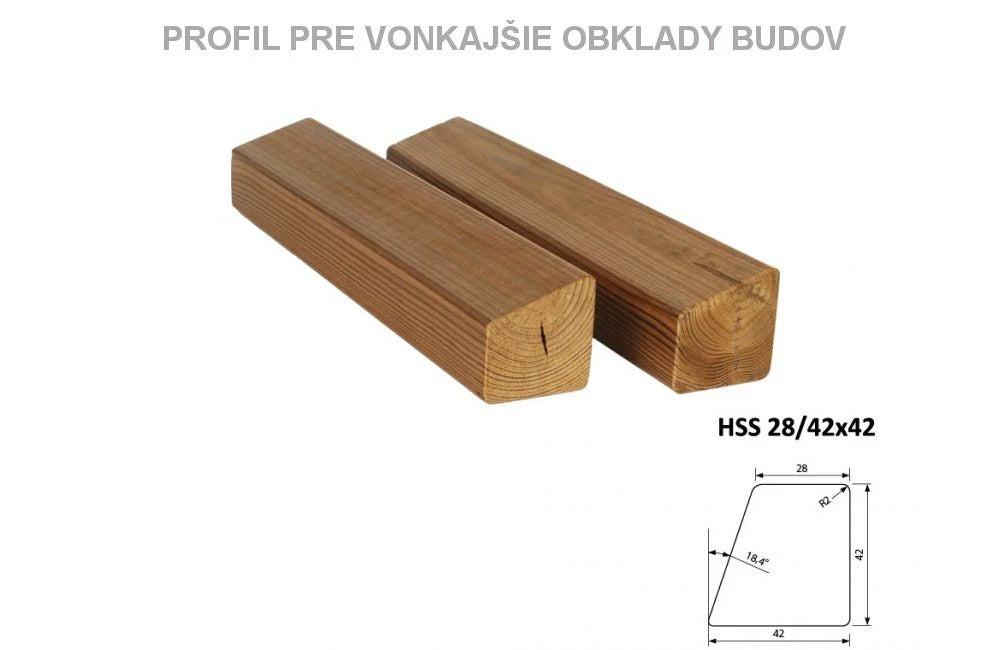Polovičný rhombus HSS 28/42x42 mm
