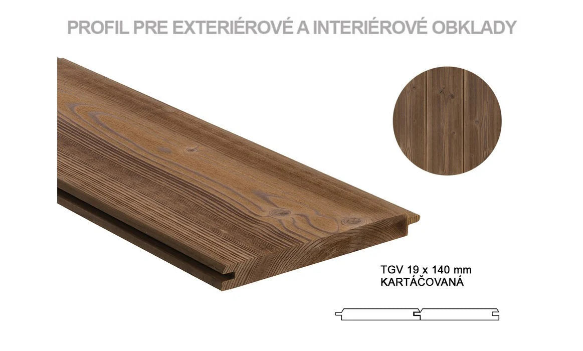 Obklad TGV 19x140 mm