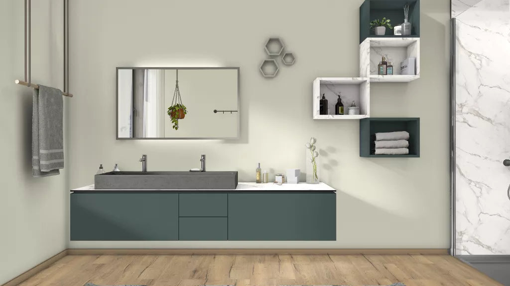 ABS Zelená kamenná U665 ST9