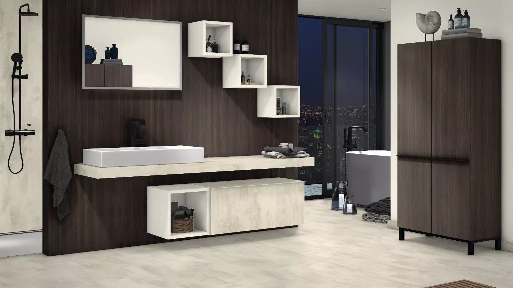 LDTD Biela porcelán W1200 ST9